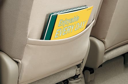 助手席シートバックポケット 助手席シートバックポケット