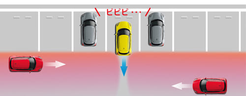 リヤクロストラフィックアラート リヤクロストラフィックアラート