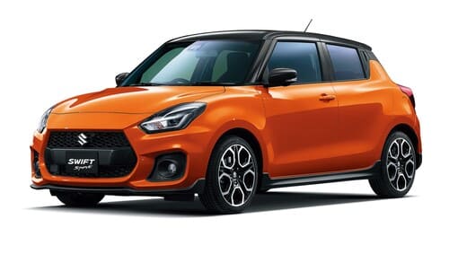 スイフトスポーツの装備内容 スイフトスポーツの装備内容