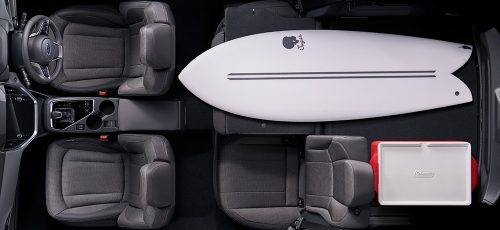 クロストレックの荷室&シートアレンジ -3