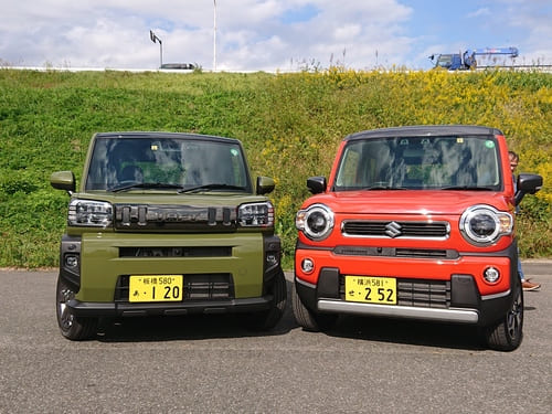 ラウンド4 アニメ系対決 スズキ「ハスラー」 vs ダイハツ「タフト」