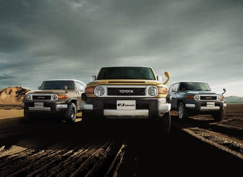 第3位　トヨタ「FJクルーザー」 レトロかわいい＋レトロかっこいい