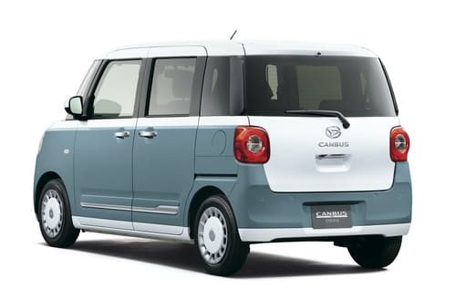 レトロ系かわいい その1 ダイハツ「ムーヴキャンバス」2