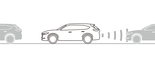 スマート・シティ・ブレーキ・サポート(後退時)