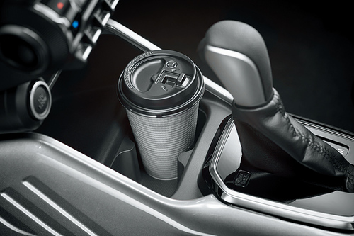 センターコンソールドリンクホルダー(フロント2、リア1)