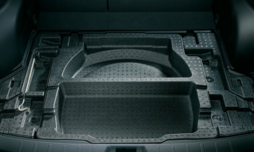 フォレスターの荷室&座席アレンジ