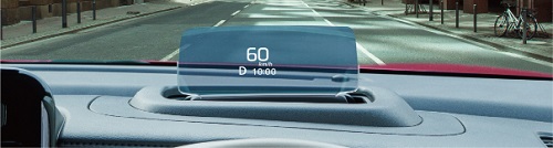 ヘッドアップディスプレイ(カラー)