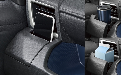 回転式カップホルダー(運転席/助手席)