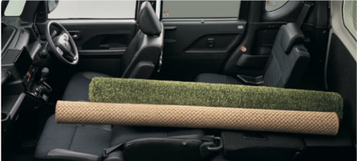 タントの荷室&座席アレンジ3