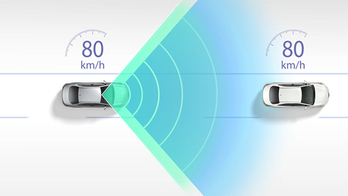 レーダークルーズコントロール(全車速追従機能付き)