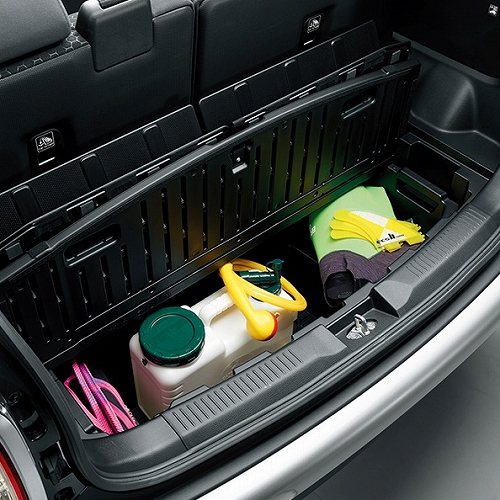 クロスビーの荷室&座席アレンジ2