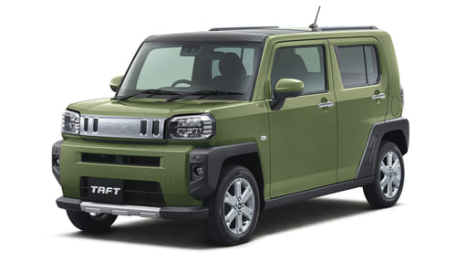 おすすめ3位:ダイハツ「タフト」 こちらも程よくアウトドア向きな軽SUV