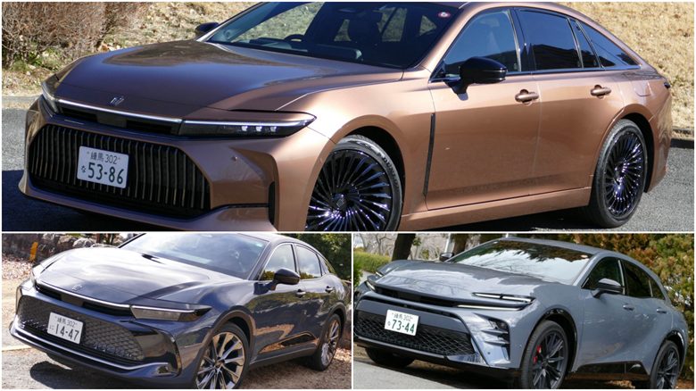 【３台比較試乗】トヨタ「クラウンシリーズ」やっぱり、いい！と思ったのは……（島崎七生人レポート）