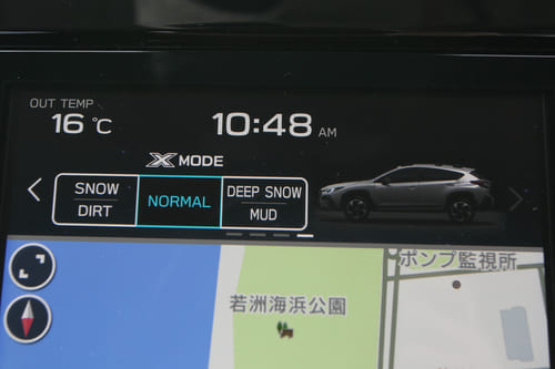 フルハイブリッドもスバルらしく機械式4WDを採用