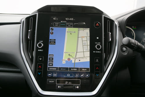 フルハイブリッドもスバルらしく機械式4WDを採用