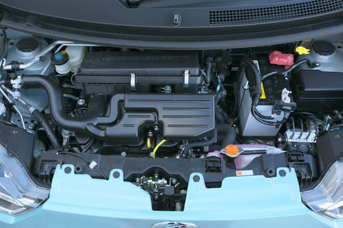 既存技術を磨き上げたエンジン【ミライース】