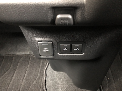 ムーヴのシートヒーター