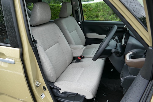 ムーヴX フロントシート